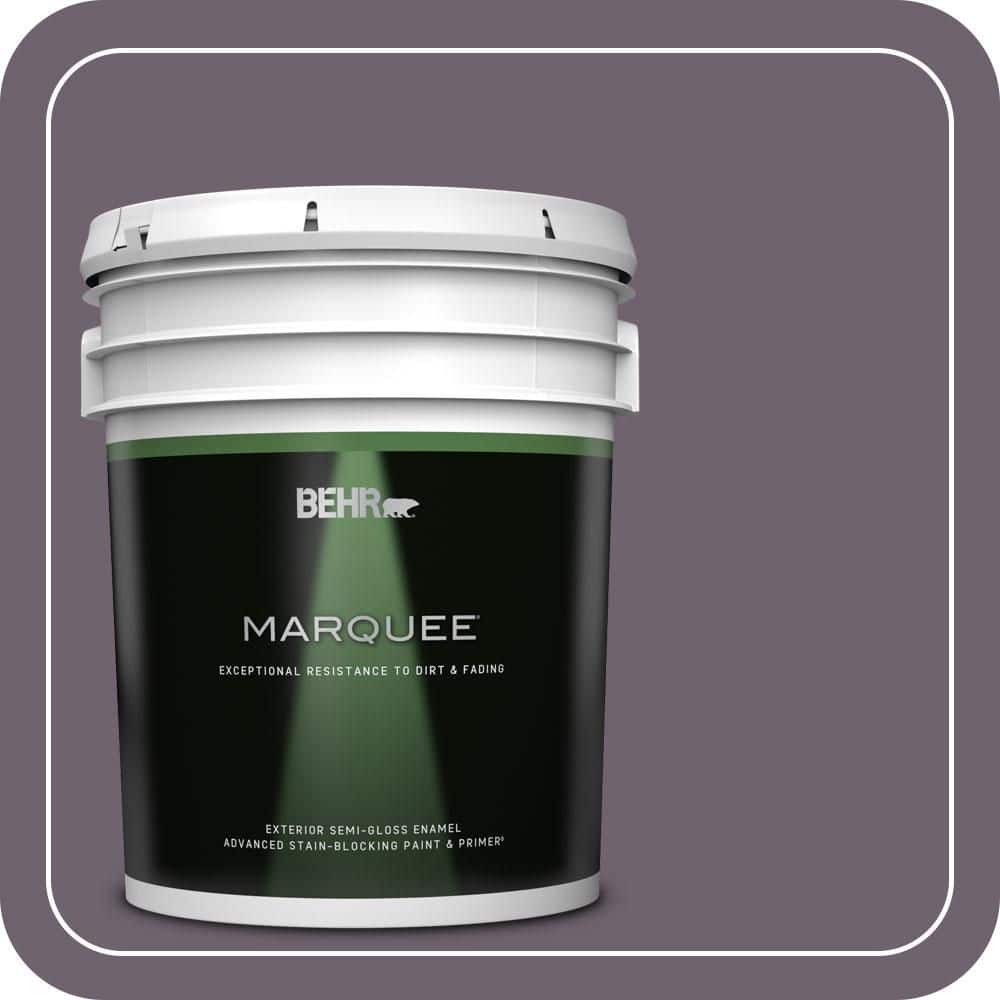 5 gal. #670F-6 Vintage Grape Semi-Gloss Enamel Exterior Paint & Primer price history on PriceWatchPro