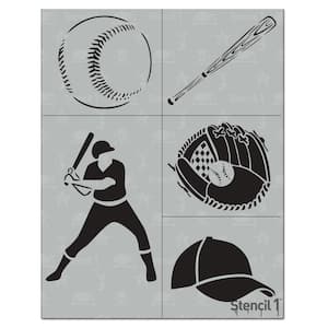 Baseball Stencil (4-Pack)