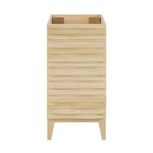 Cascade 18.5 in. W x 18.5 in. D x 35.5 in. H x Bath Vanity Cabinet without Top in Natural Oak