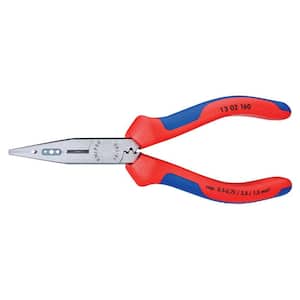 Heavy Duty Forged Steel 4-in-1 Electrician Pliers with 14, 16, and 20 AWG, 60 HRC Cutting Edge and Comfort Grip