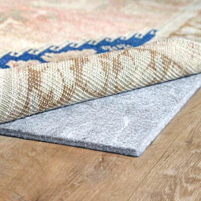 BAGAIL Basics Non Slip Rug Pad Gripper 8 x 10 Feet Extra Thick Carpet Pads  for Area Rugs and Hardwood Floors, Keep Your Rugs Safe and in Place 2 x 3