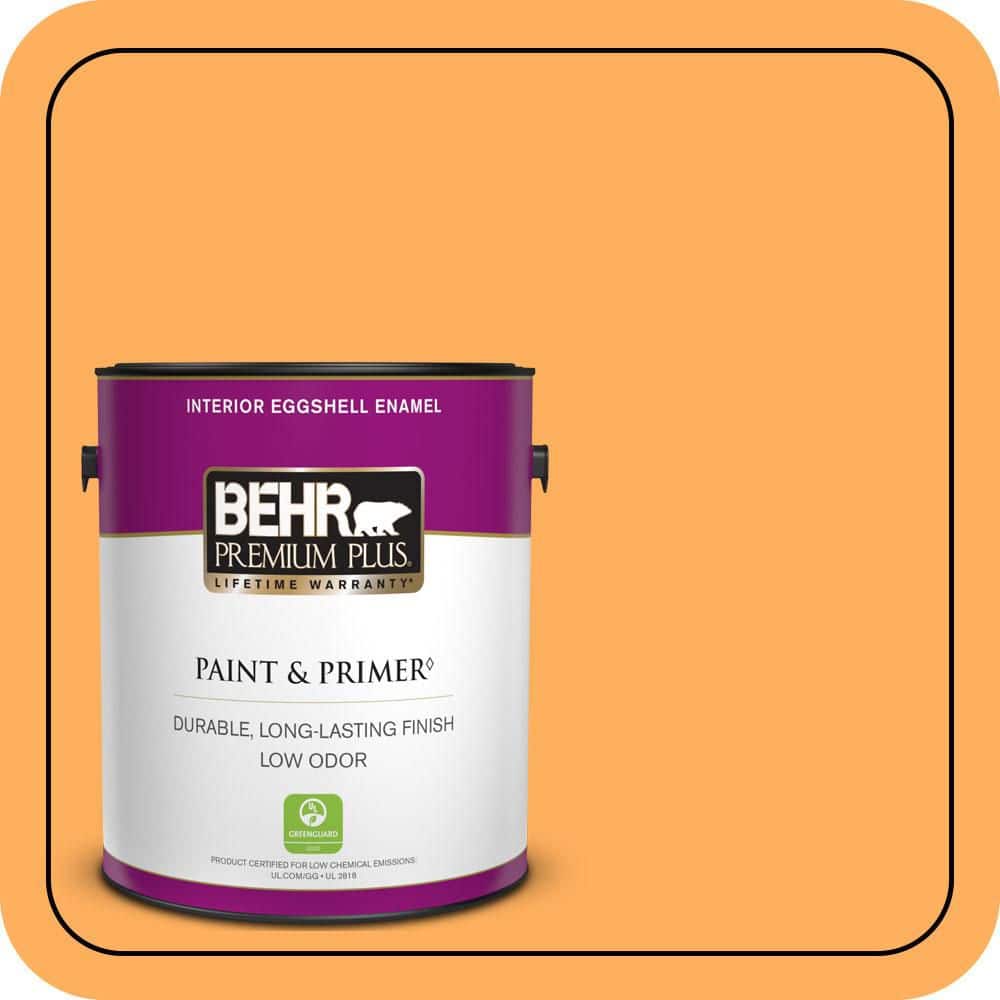 1 gal. #280B-5 Vintage Orange Eggshell Enamel Low Odor Interior Paint & Primer price history on PriceWatchPro