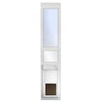 12-1/4 in. x 16 in. Power Pet Fully Automatic Patio Pet Door with Dual Pane Low-E Glass, Tall Track Height