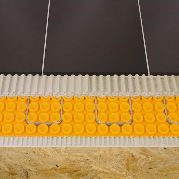 Schluter Ditra-Heat 3 ft. 3 in. x 41 ft. 1 in. Uncoupling Membrane Roll Schluter Ditra-Heat 3 ft. 3 in. x 41 ft. 1 in. Uncoupling Membrane Roll