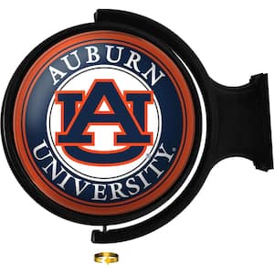 Auburn Tigers: Original "Pub Style" Round Rotating Lighted Wall Sign (21"L x 23"W x 5"H)