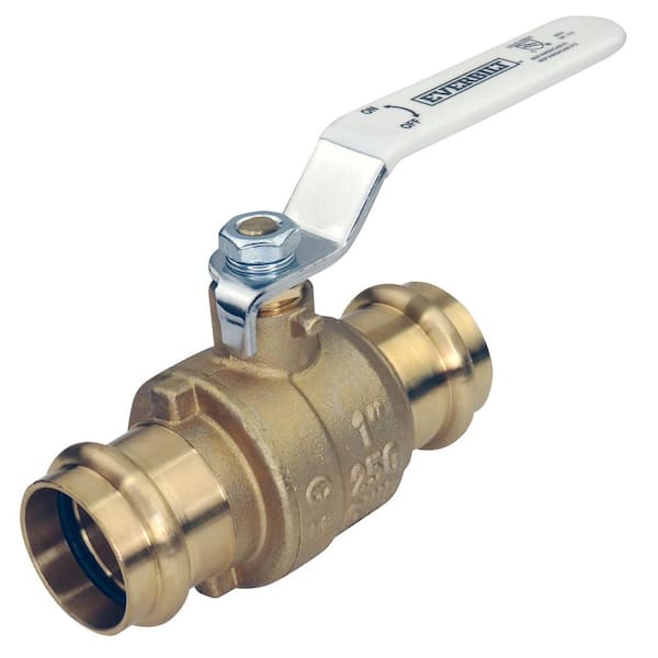 1 in. Press x 1 in. Press Lead Free Brass Ball Valve