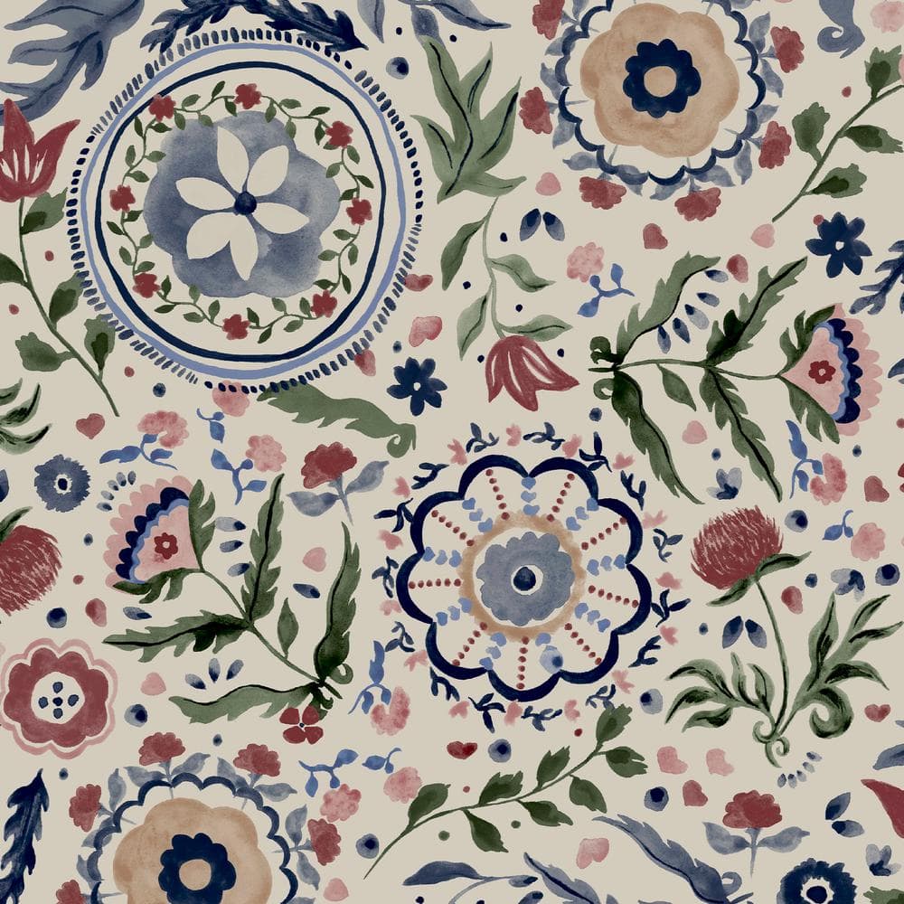 Festival Flowers Antique White Wallpaper price history on PriceWatchPro