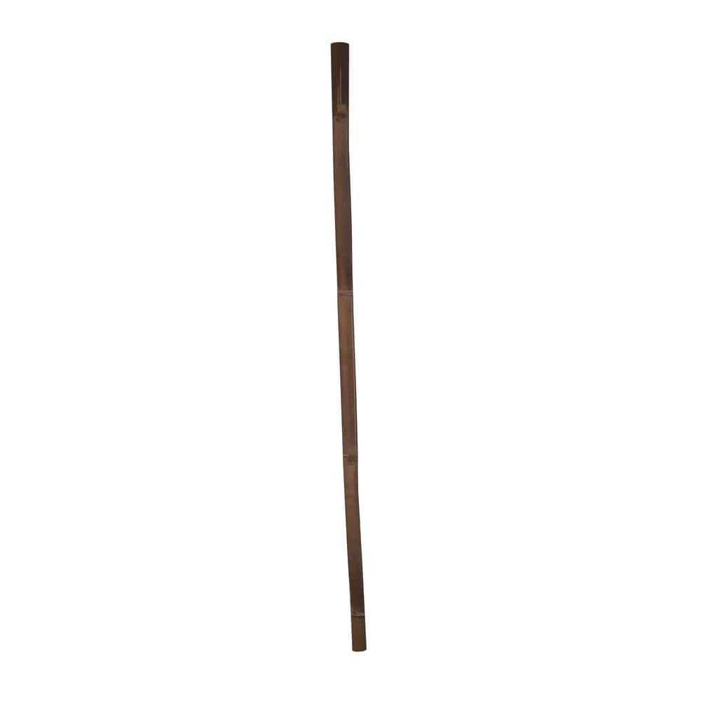 Master Garden Products 0.25 in H x 1.63 in. W x 96 in. L Black Bamboo Plank,
