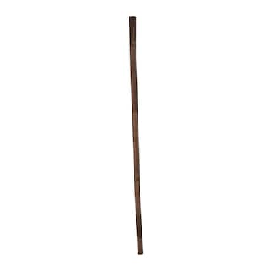 Master Garden Products 0.25 in H x 1.63 in. W x 96 in. L Black Bamboo Plank,