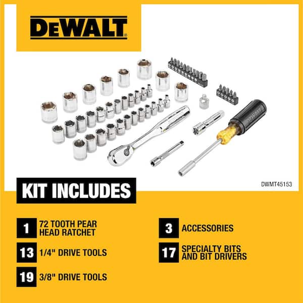 TOUGHSYSTEM 2.0 3/8 in. Drive Mechanics Tool Set (53-Piece)