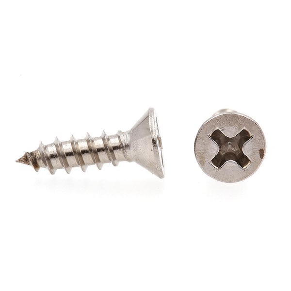 #6 x 1/2" Truss Head Phillips Sheet Metal Screws Self Tapping,18-8 Stainless Ste 