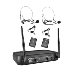 Pro Bodypacks, Lavaliers, Headsets VHF Wireless Microphone System (2-Pack)