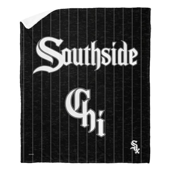 THE NORTHWEST GROUP MLB City Connect White Sox Silk Touch Sherpa Multi-Color Throw