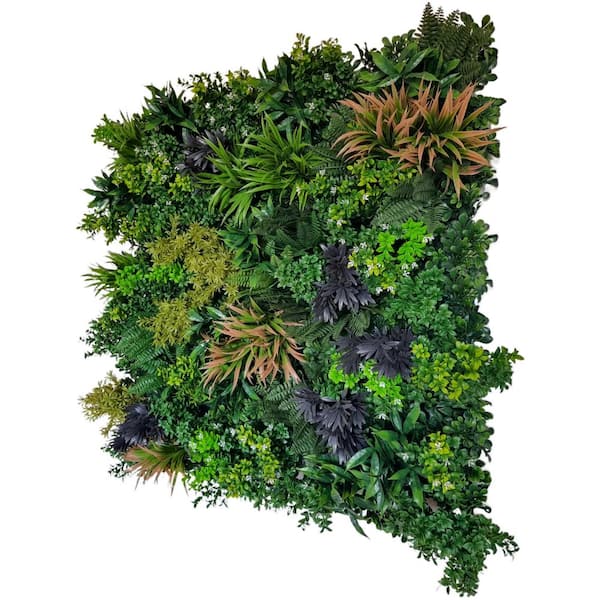 SISANDI ZAHA private jungle グリーン Green Smart Dekor 39 .37 in. x 39 .37 in. Artificial Green Ibiza