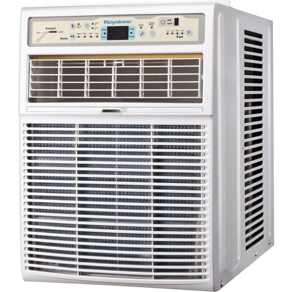 Keystone 8000 BTU White Energy Star Window Air Conditioner with Remote