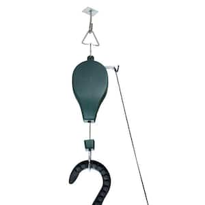 Pulley System for Hanging Plants and Bird Feeders (3-Pack)