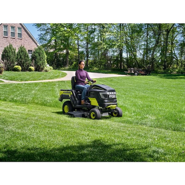 Ryobi riding lawn mower attachments sale