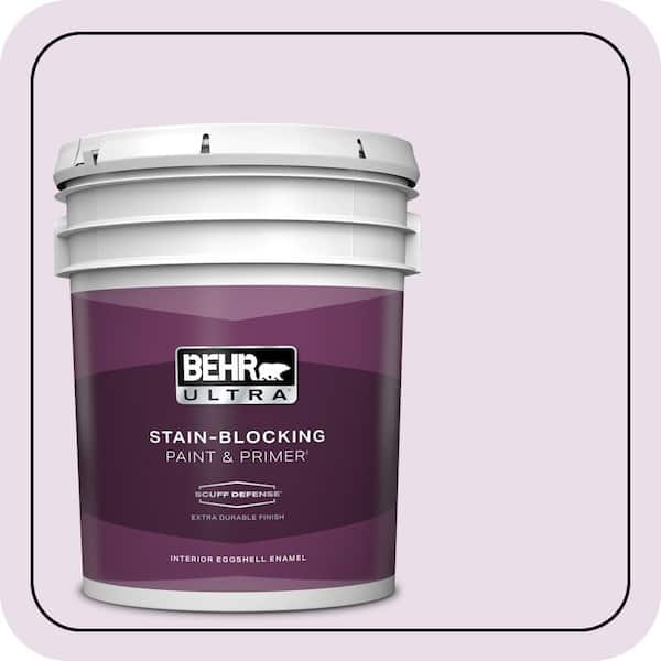 BEHR ULTRA 5 gal. #650A-2 Ice Ballet Extra Durable Eggshell Enamel Interior Paint & Primer