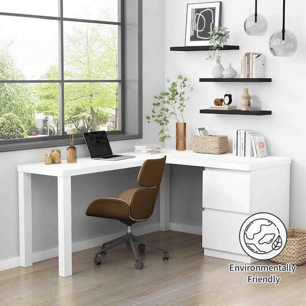 23.6 in. W x 7.8 in. D Floating Decorative Wall Shelf Set of 3