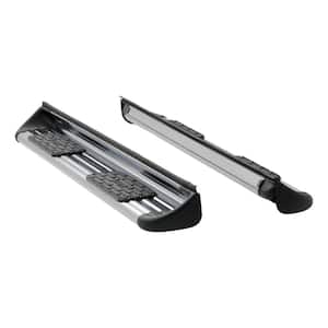 Polished Stainless Steel Side Entry Steps Truck Running Boards, Select Chevrolet Colorado, GMC Canyon Crew Cab