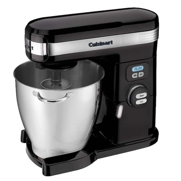 Cuisinart 7 Qt. 12-Speed Black Stand Mixer with Attachments