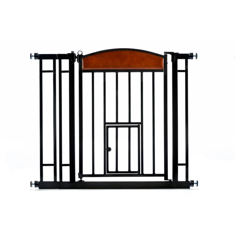 Carlson Pet Products Carlson Wood Accent Design Paw Extra Wide Auto