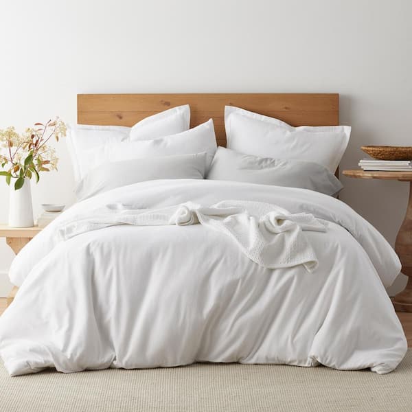 The Company 4 Piece Solid Organic Flannel King Sheet Set In White 50457l K Solid Organic Flannel King Sheet Set, Flannel Sheets King Size Bed