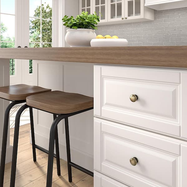 Mont-Royal Collection 1-1/4 in. (32 mm) Vintage Antique English Round Cabinet Knob