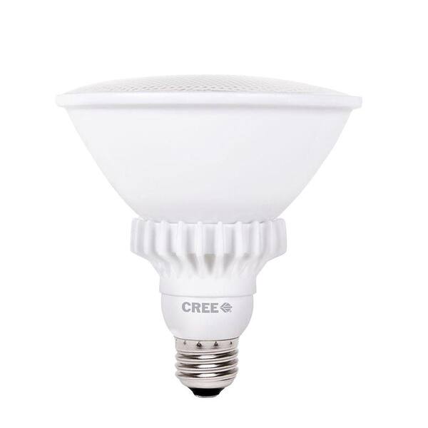 Cree 90W Equivalent Bright White (3000K) PAR38 27 Degree Spot Dimmable LED Spot Light Bulb (3-Pack)