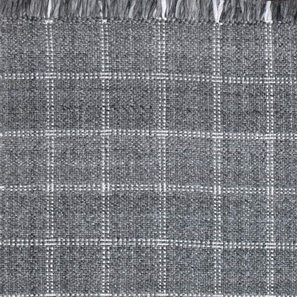 Titus 8 ft. X 10 ft. Grey/Ivory Geometric Indoor Area Rug