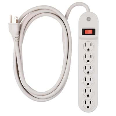 6-Outlet Grounded Power Strip