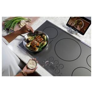 30 in. Smart Induction Touch Control Cooktop in Stainless Steel with 4  Elements