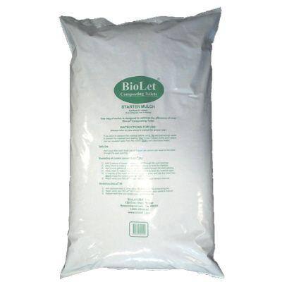 BioLet - Bag, 8 Gallon, Compost Mulch For Composting Toilets