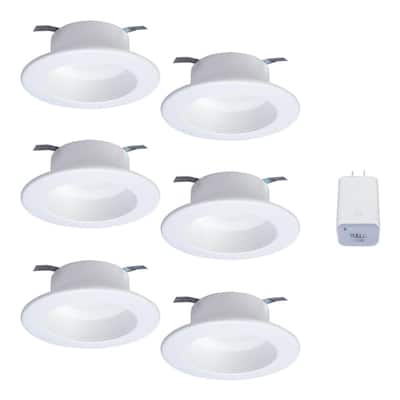 Smart Recessed Lighting Smart Lighting The Home Depot