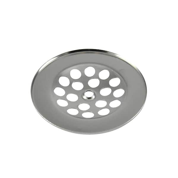 Tub and Shower Bath Grid Drain Strainer with Screw, 2-7/8 Inch, 1-Pack,  Grid Bathtub Strainer, Chrome Plated - by PlumbUSA 51055