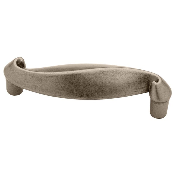 Liberty Spiral 3 in. (76mm) Center-to-Center Antique Iron Drawer Pull