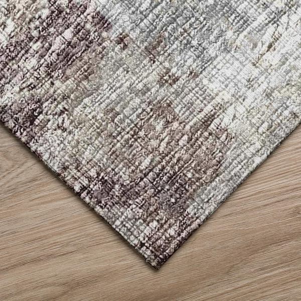 Accord Multi 8 ft. x 10 ft. Abstract Indoor/Outdoor Washable Area Rug