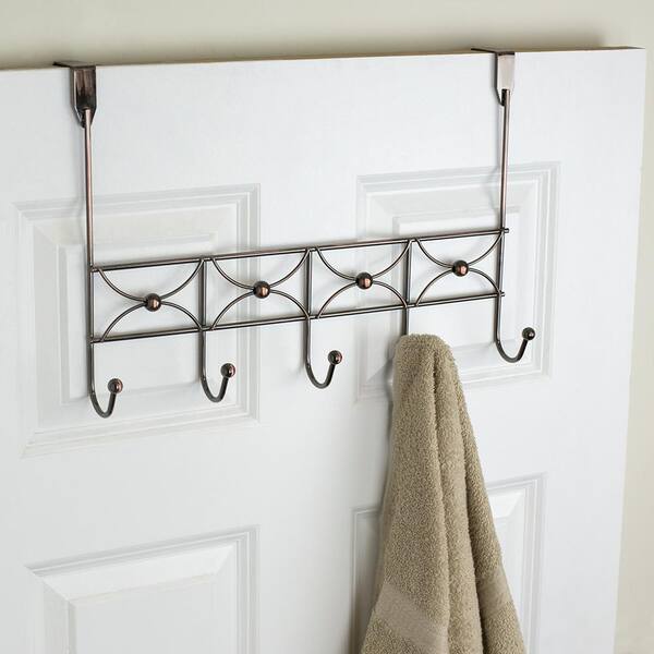 Home Basics 16.5 in. Oil Rubbed Bronze Hanging Rack