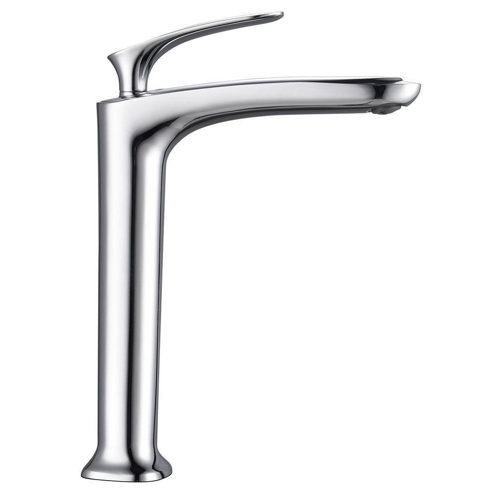 Brianna 11" Polished Chrome Single-Handle Bathroom Faucet