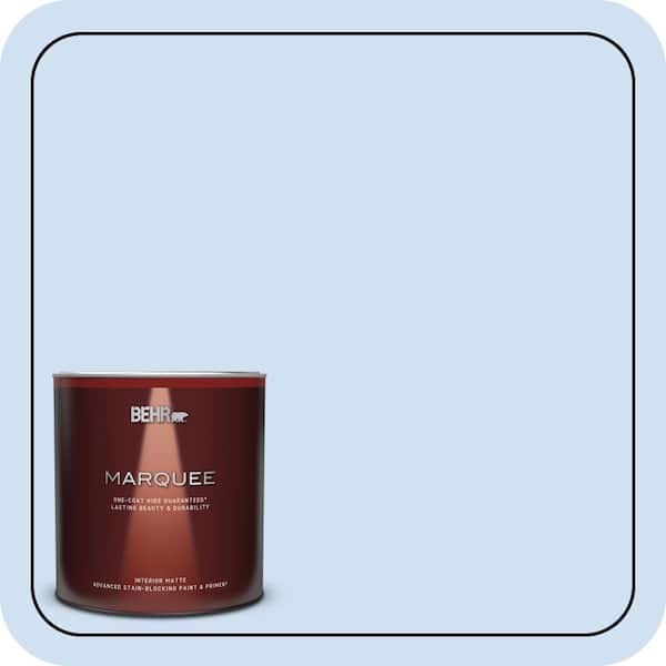 BEHR MARQUEE 1 qt. #P530-1 Loyal Matte Interior Paint & Primer