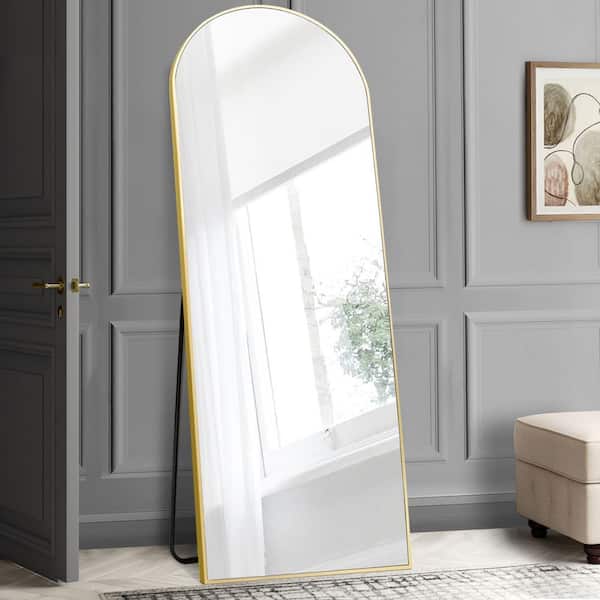 Elevens 71 In X 24 Large And Wide, Oversized Frameless Floor Mirror