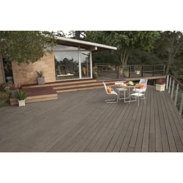 grey transparent deck stain