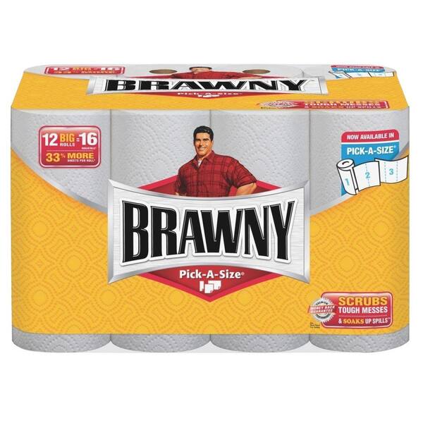 Brawny Industrial Paper Towels 2-Ply (102 Sheets per Roll 12/Pack)