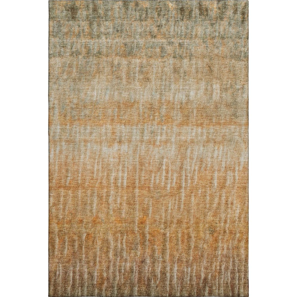 Mayfield Premium Machine Washable Abstract AMF2317 Copper 10 ft. x 14 ft. Area Rug price history on PriceWatchPro