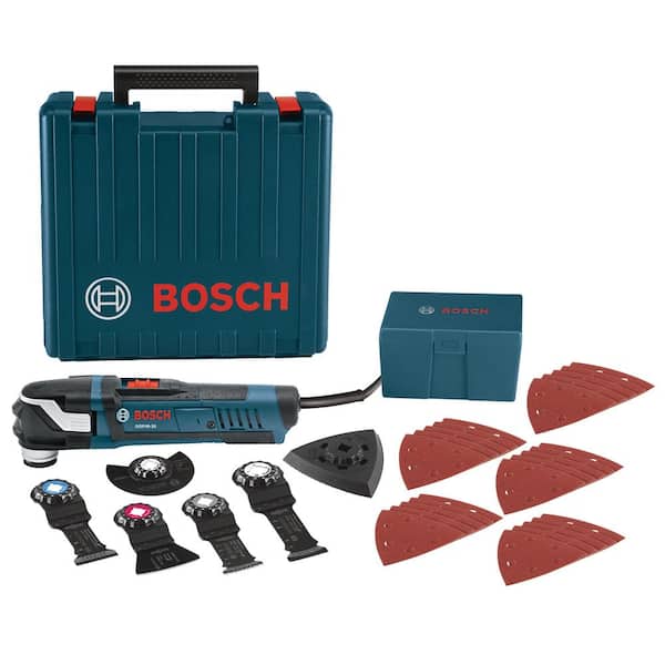 Bosch 4 Amp Corded StarlockPlus Oscillating Multi-Tool Kit with Case (30-Piece)