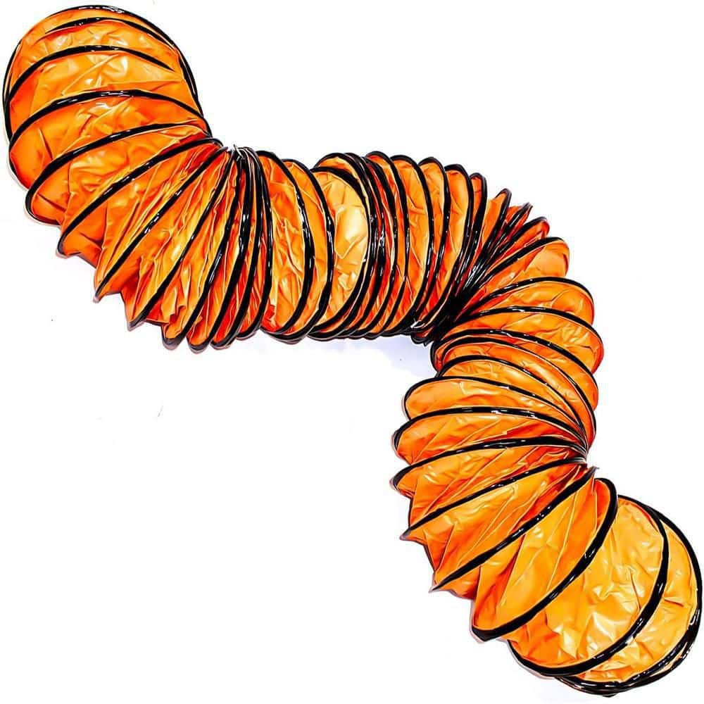 10 in. x 16 ft. Fire-Rated PVC Flexible Duct Hose, Flame Retardant HVAC Ducting price history on PriceWatchPro