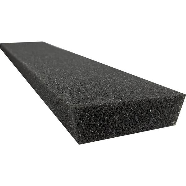 FR 6 in. x 4 ft. Half Round Foam Gutter Filter Inserts (10-Pack)