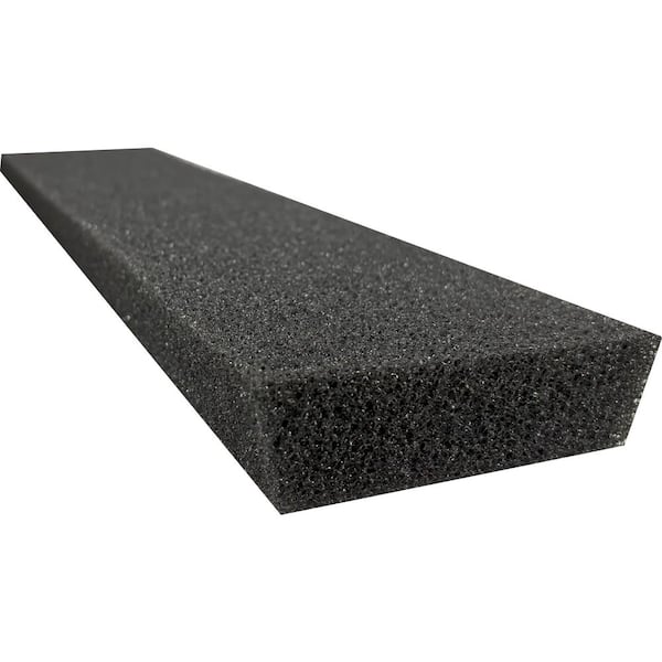Pro 5 in. x 4 ft. Half Round Foam Gutter Filter Inserts
