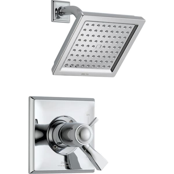 Delta Dryden TempAssure 17T Series 1-Handle Shower Faucet Trim Kit Only in Chrome (Valve Not Included)