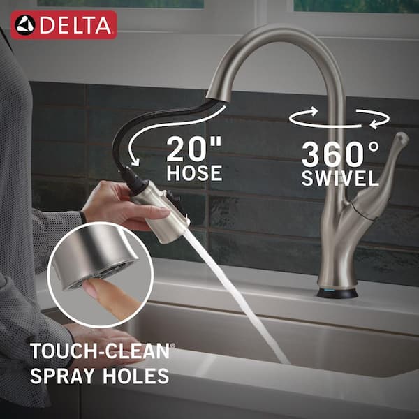 Delta Ophelia Touch2O Touchless Spotshield Stainless 16.25 in